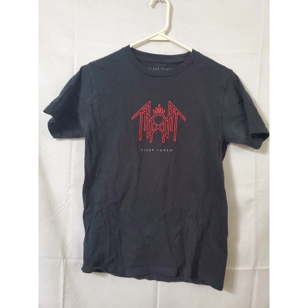 Hot Topic Sleep Token Worship Glyphs Boyfriend T Shirt Women's Small Cotton